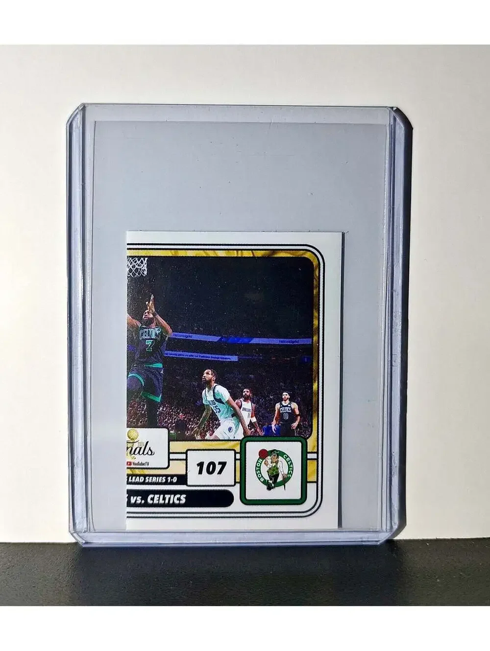 2023-24 NBA Finals Game 1 2024-25 Panini NBA #14 Sticker Card